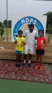 Chandni Srinivasan at Indore, Racquet Academy Ahmedabad