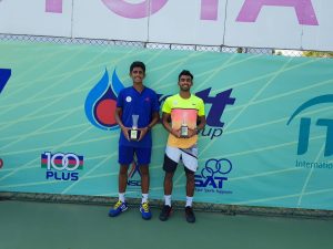 ITF Tennis - Megh Patel and Siddhant Bantia