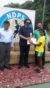Chandni Srinivasan at Indore 1, Racquet Academy Ahmedabad