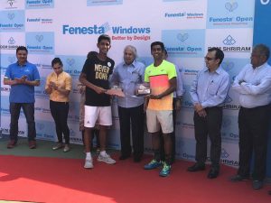 Tennis - Fenesta Open 2017 - Megh Patel & Sidhanth Banthia