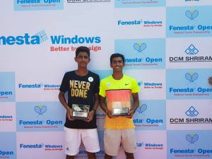 Tennis - Fenesta Open 2017 - Megh Patel & Sidhanth Banthia