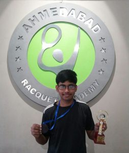 Riyan Dutta - Table Tennis, Racquet Academy Ahmedabad