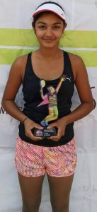 Tennis - AITA Talent Series, Pavitra Parikh won the U14 girls singles title.