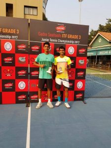 Megh Patel & Siddhant Banthia Tennis Championship 2017 in Pune