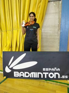Manasi Joshi at the Spanish Para Badminton Tournament 2018