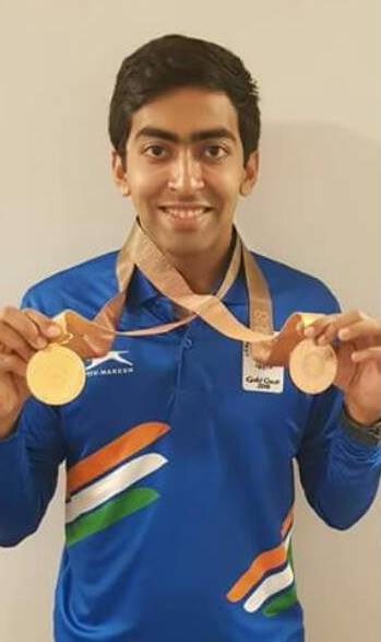 Gold and Bronze Medallist in Table Tennis Mr. Harmeet Desai